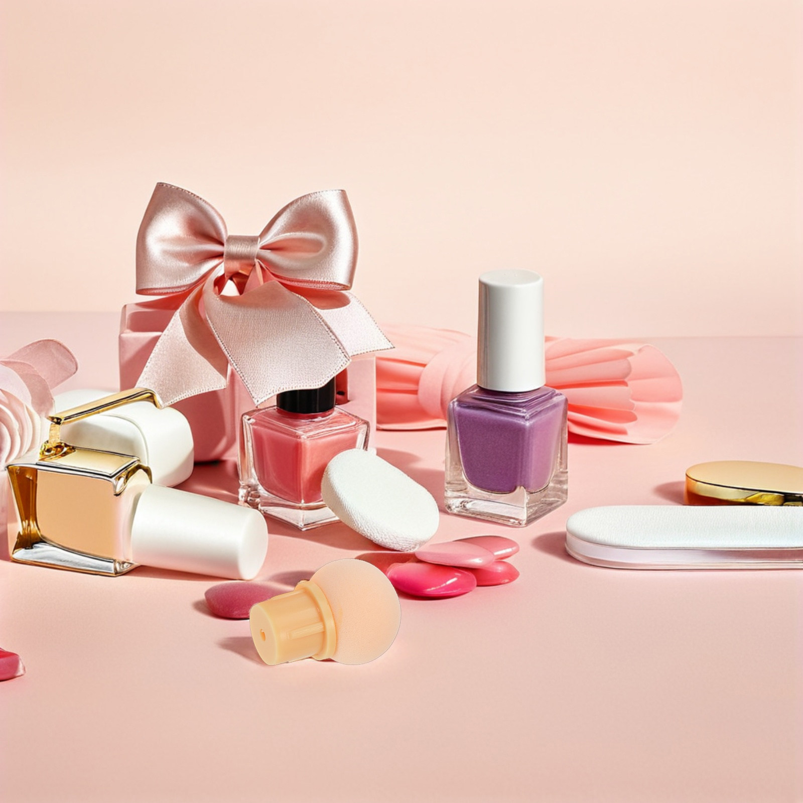 Nail Art Ombre - 50個入り オンブレネイルスポンジ 交換用ヘッド ソフトネイルアートスポンジチップ DIY グラデーションマニキュア