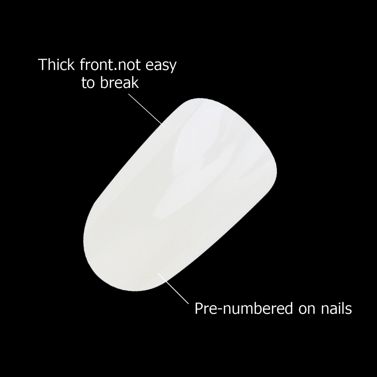600個入り、自然な色合いの、耐久性があり、シンプルなデザイ - Nail Art Natural Simple のレビューと価格