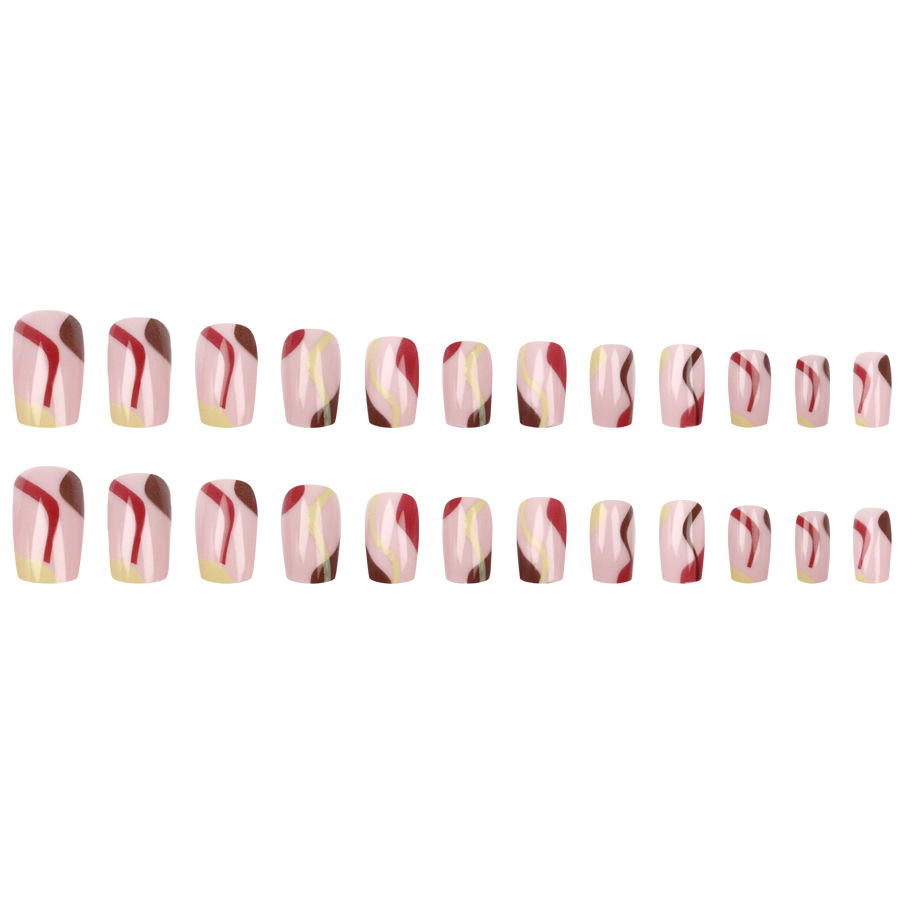 女性・女の子向けY2Kグラデーションブルーパープルブラウン幾 - Nail Art Y2K のレビューと価格